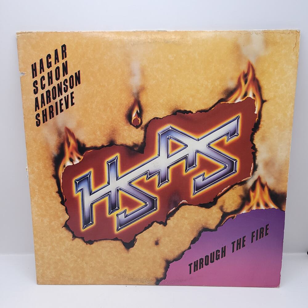 HSAS Through The Fire Vinyl Record 1984